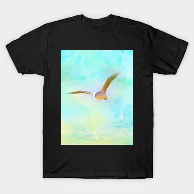 Tranquil Shores - Gull T-Shirt by Amanda Jane